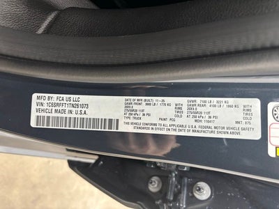 2026 RAM 1500 Big Horn/Lone Star