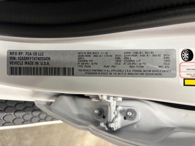 2026 RAM 1500 Big Horn/Lone Star