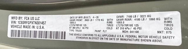 2026 RAM 1500 Warlock