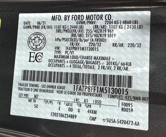 2021 Ford Mustang GT Premium