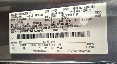2022 Ford F-150 XLT
