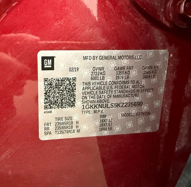 2019 GMC Acadia SLT-1