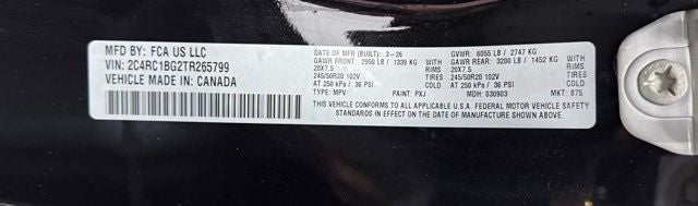 2026 Chrysler Pacifica Select