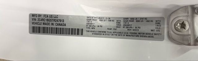 2026 Chrysler Pacifica Select