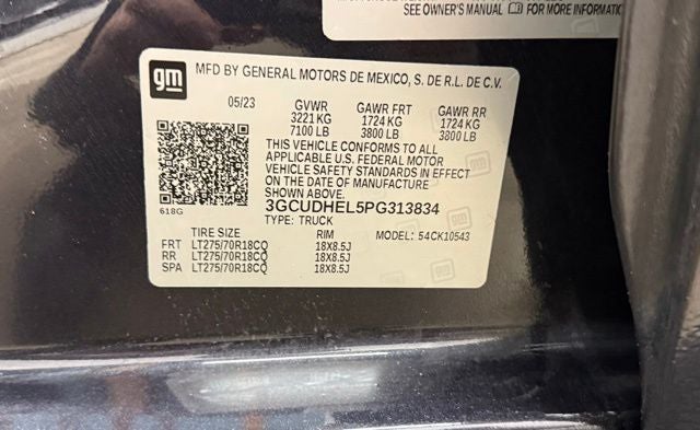 2023 Chevrolet Silverado 1500 ZR2