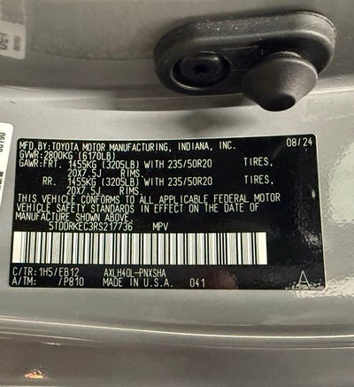 2024 Toyota Sienna XSE 7 Passenger