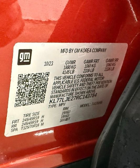 2024 Chevrolet Trax 2RS