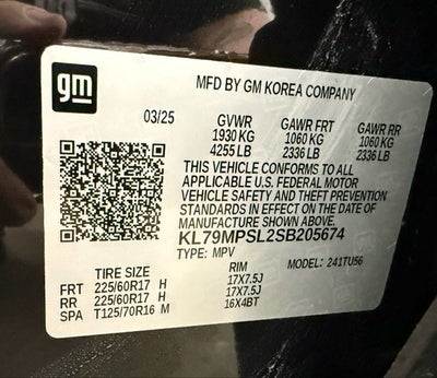 2025 Chevrolet TrailBlazer LT