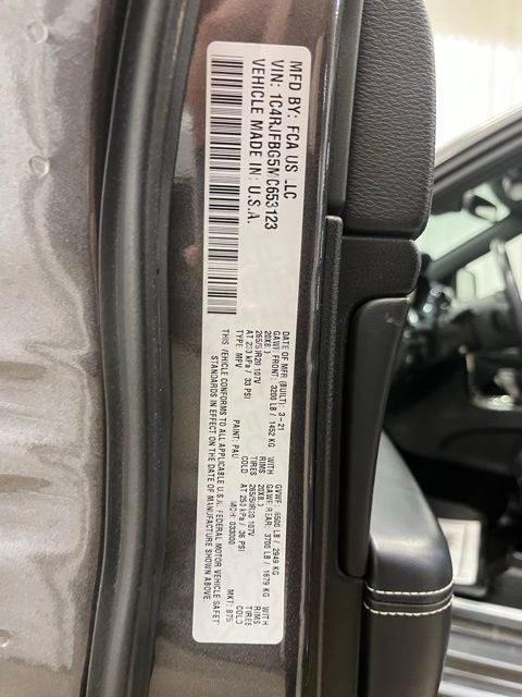 2021 Jeep Grand Cherokee 80th Anniversary Edition