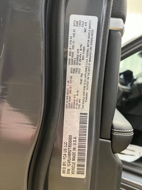 2026 Jeep Grand Cherokee Limited