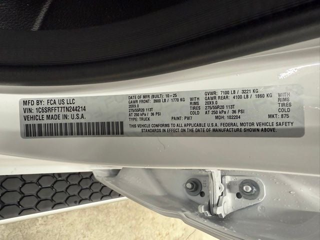 2026 RAM 1500 Big Horn/Lone Star