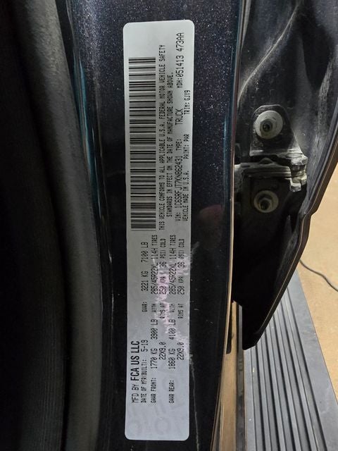 2019 RAM 1500 Laramie