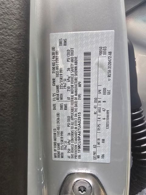 2026 Ford Escape ST-Line Elite