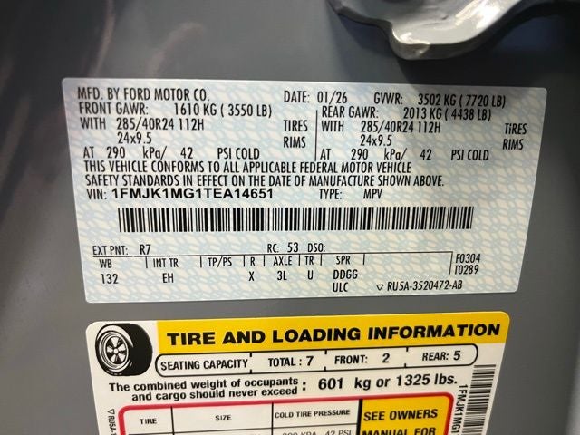 2026 Ford Expedition Max Platinum