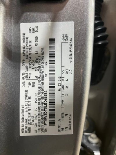 2020 Ford F-350SD Platinum DRW