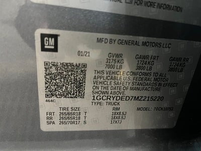 2021 Chevrolet Silverado 1500 LT LT1