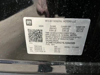 2025 Chevrolet Traverse LT 2LT