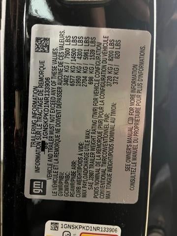 2022 Chevrolet Tahoe Z71