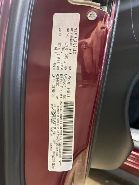 2018 Dodge Grand Caravan SE