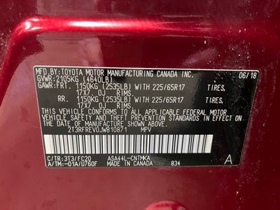 2018 Toyota RAV4 XLE