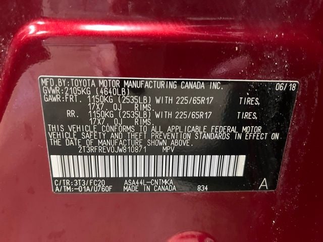 2018 Toyota RAV4 XLE