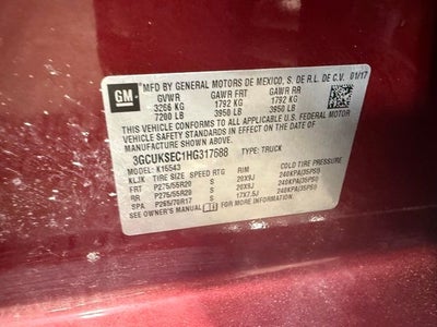 2017 Chevrolet Silverado 1500 LTZ 1LZ