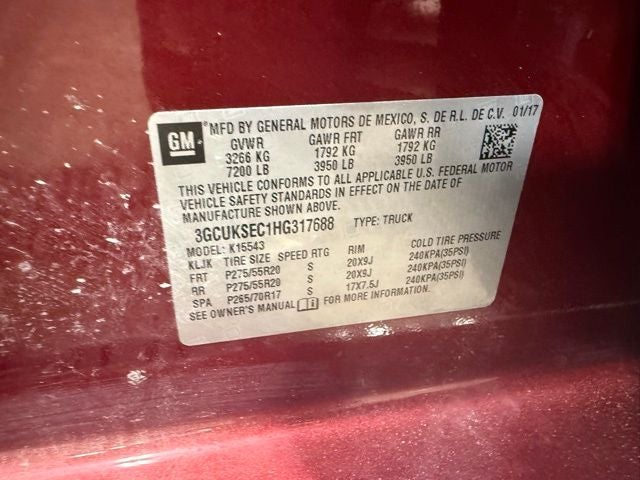 2017 Chevrolet Silverado 1500 LTZ 1LZ