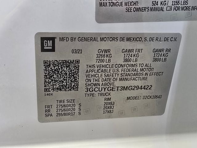 2021 Chevrolet Silverado 1500 LTZ