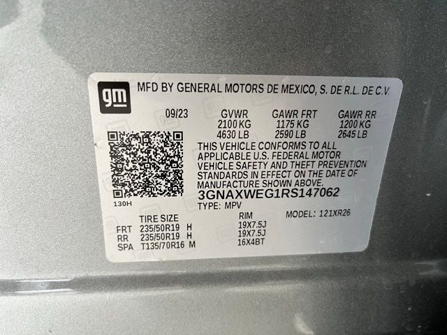 2024 Chevrolet Equinox RS