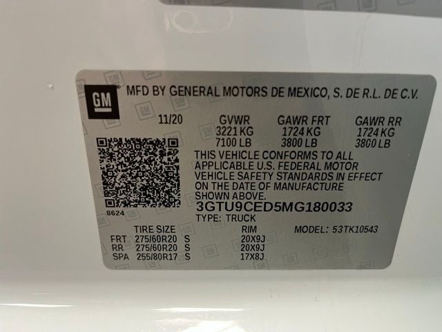 2021 GMC Sierra 1500 Elevation