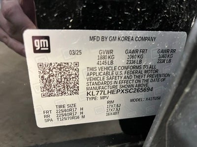 2025 Chevrolet Trax LT