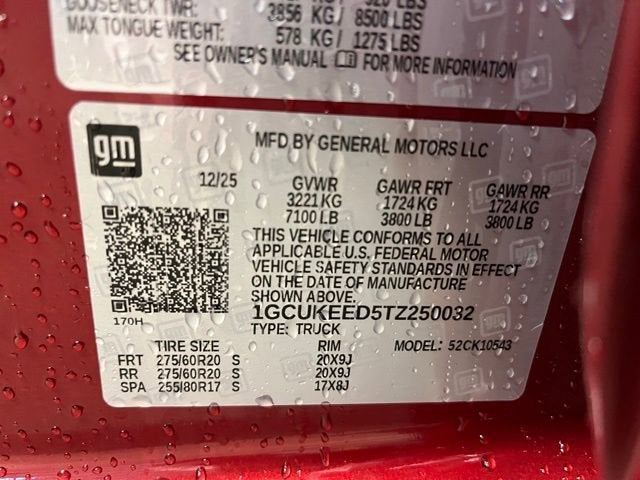 2026 Chevrolet Silverado 1500 RST