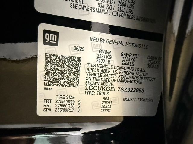 2025 Chevrolet Silverado 1500 LTZ