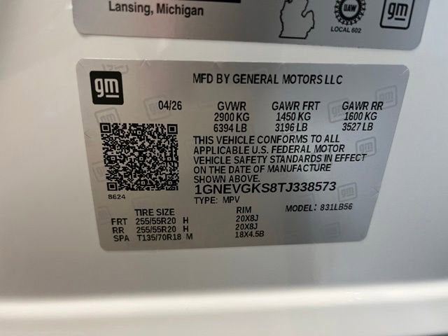 2026 Chevrolet Traverse LT