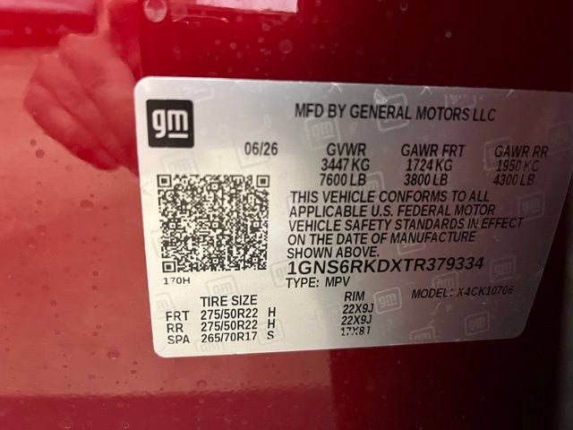 2026 Chevrolet Tahoe RST