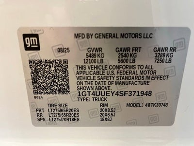 2025 GMC Sierra 3500 HD SLT