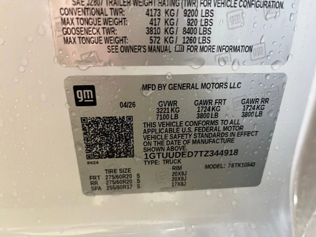 2026 GMC Sierra 1500 SLT