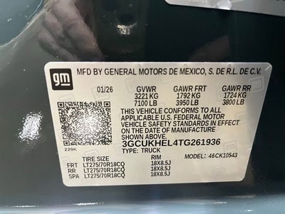 2026 Chevrolet Silverado 1500 ZR2