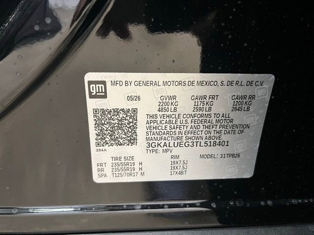 2026 GMC Terrain Elevation