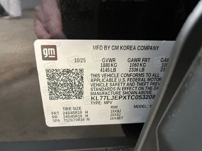 2026 Chevrolet Trax 2RS