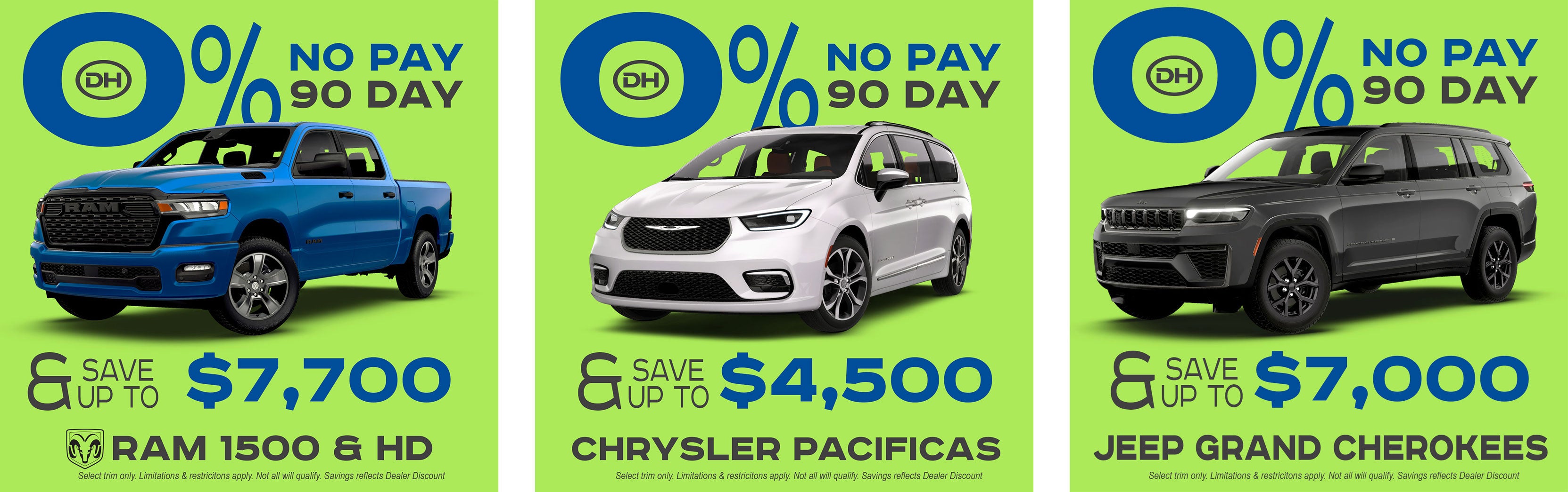 Redonk Deals on RAM, Chrysler Pacifica & Jeep Grand Cherokee