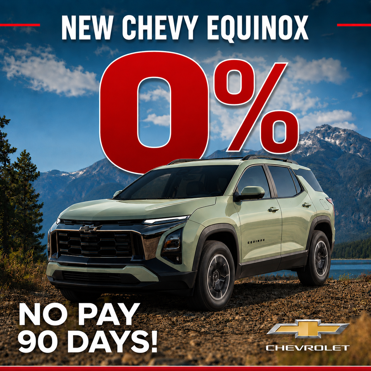 0% & No Pay 90 Day