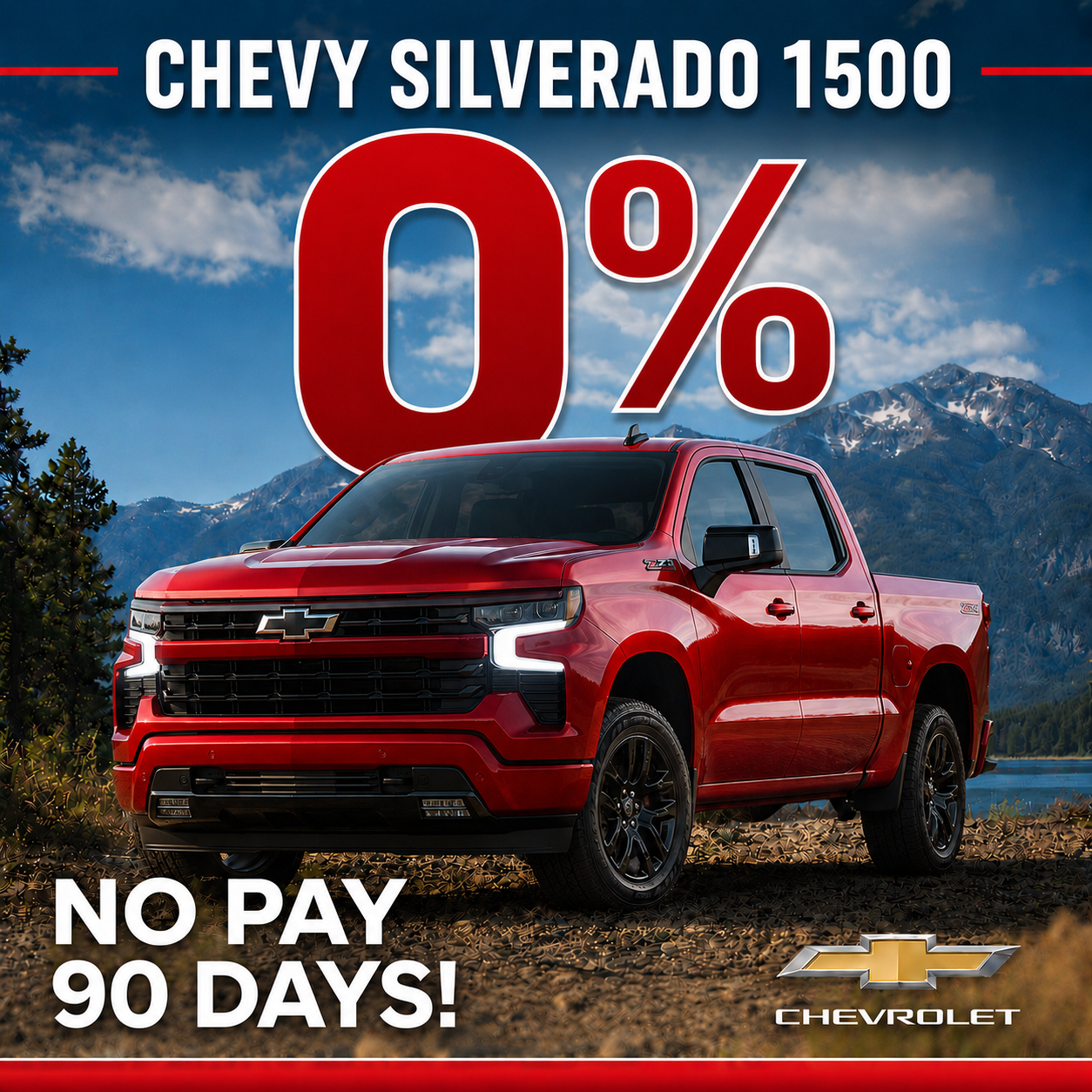 0% & No Pay 90 Day
