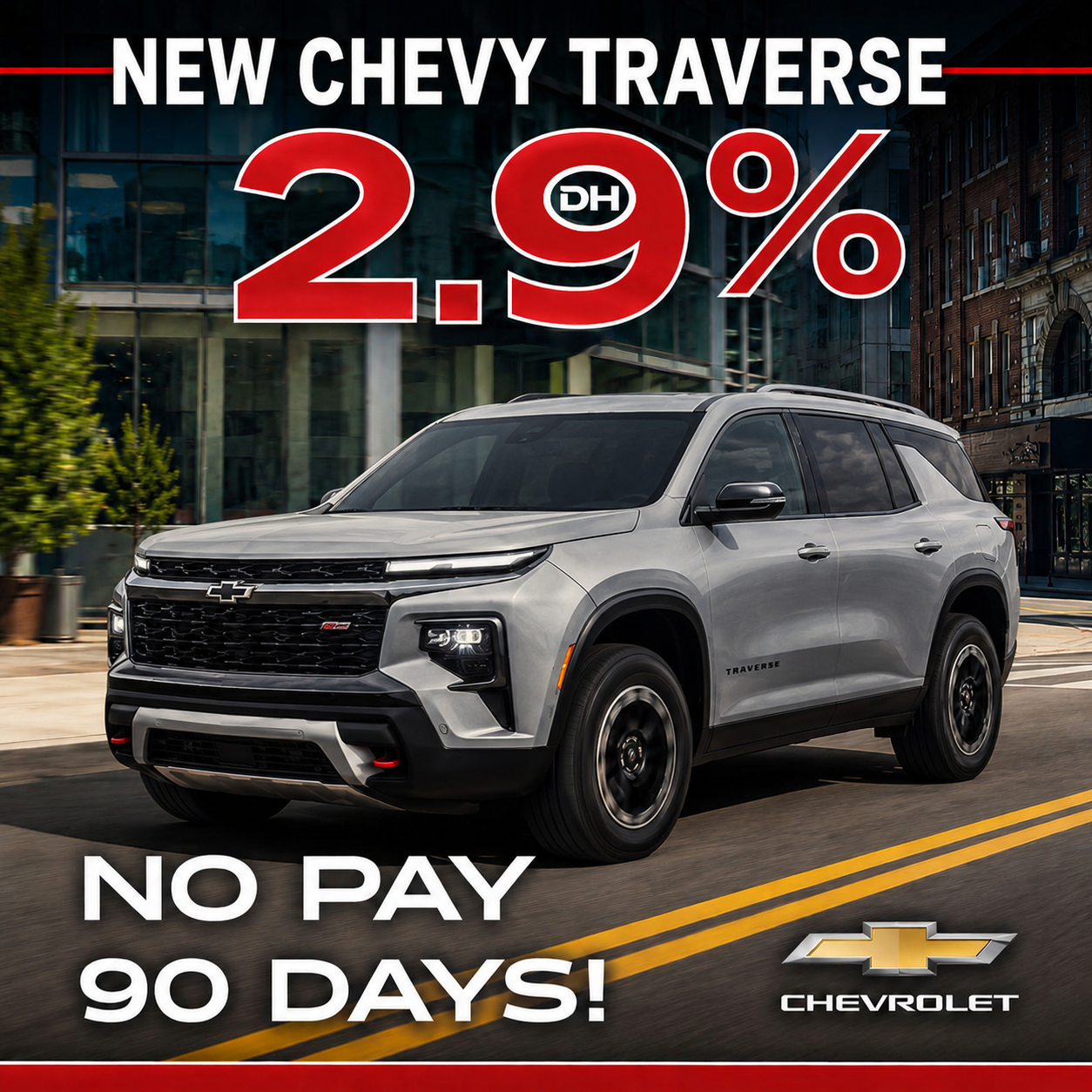 2.9% & No Pay 90 Day