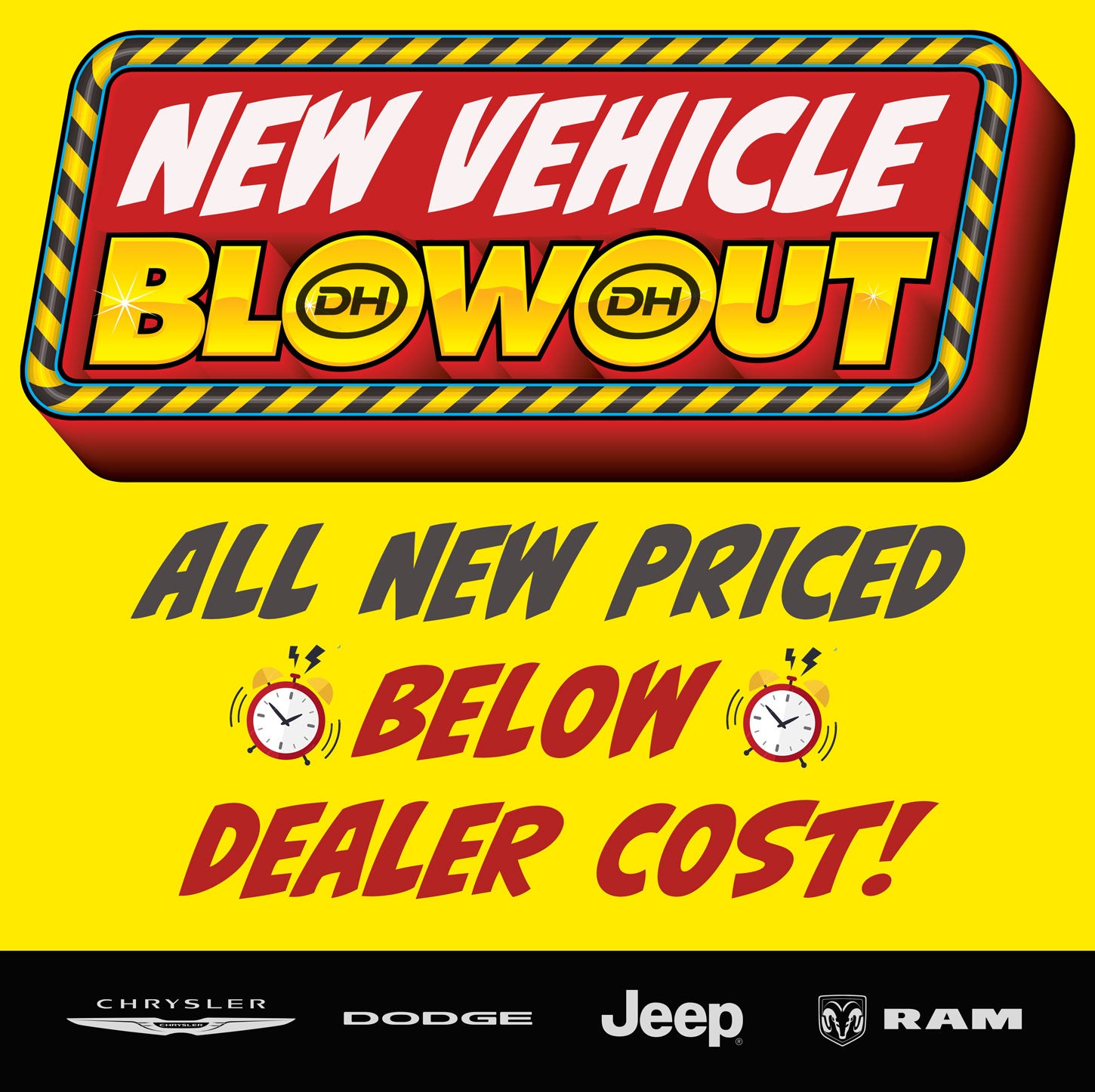 NEW VEHICLE BLOWOUT