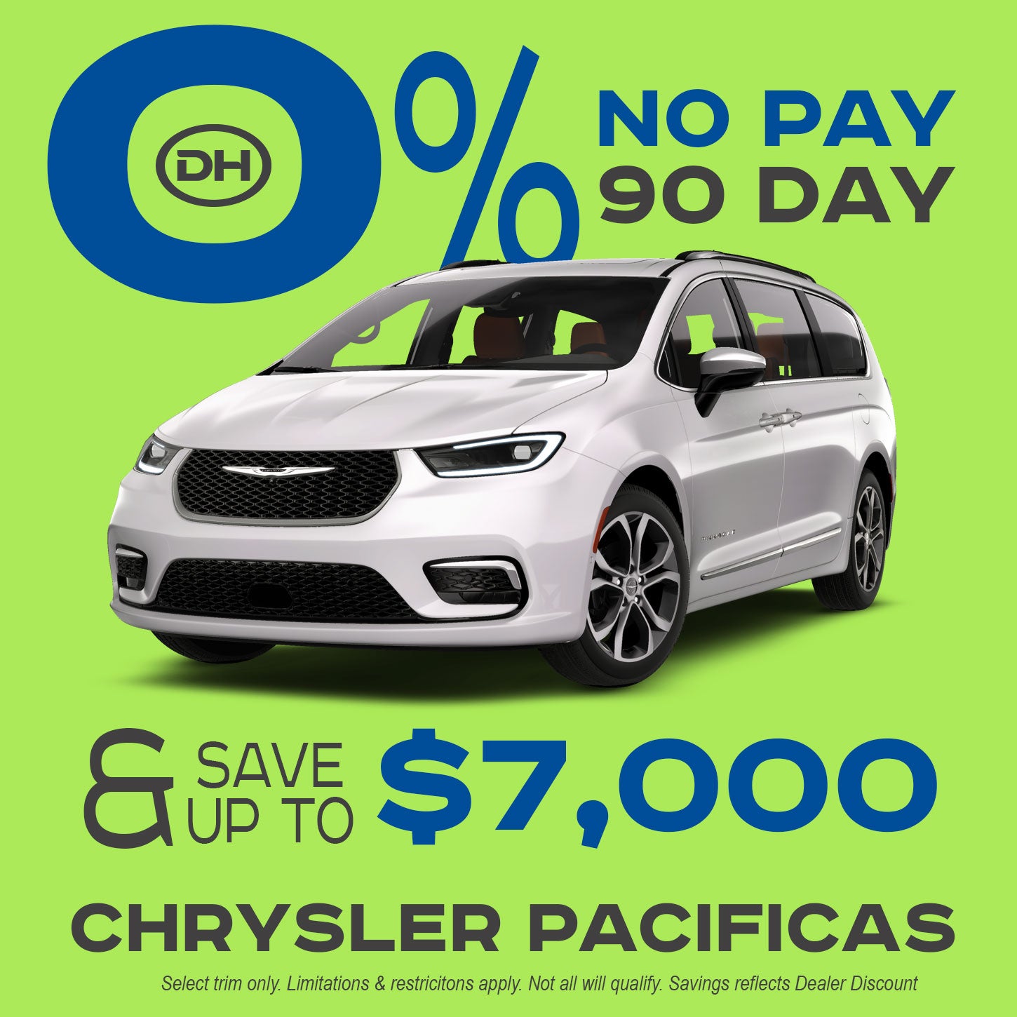 0%! NO Pay 90 Day!! Save up to $7K!!!