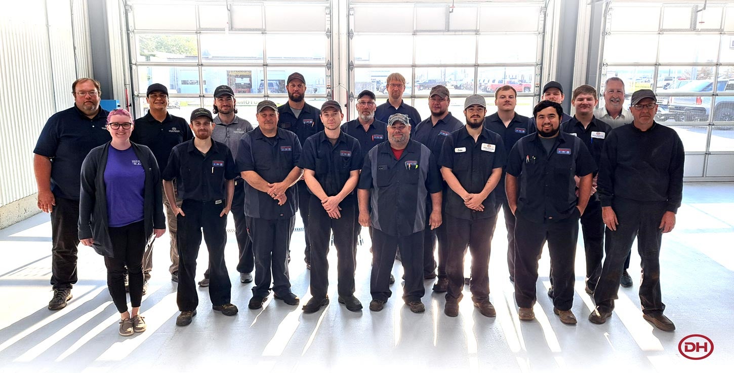 Dale Howard of Iowa Falls Service Department