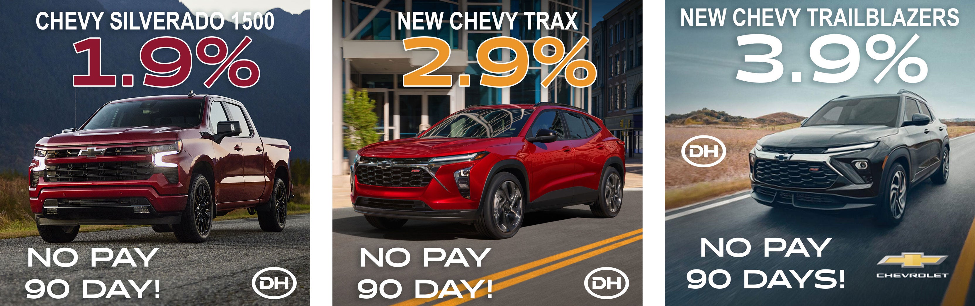 Chevy Silverado, Trax, & Trailblazer Deals